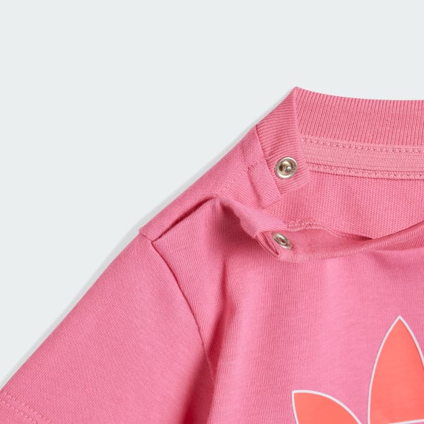 Rosa Remera Trifolio Kids