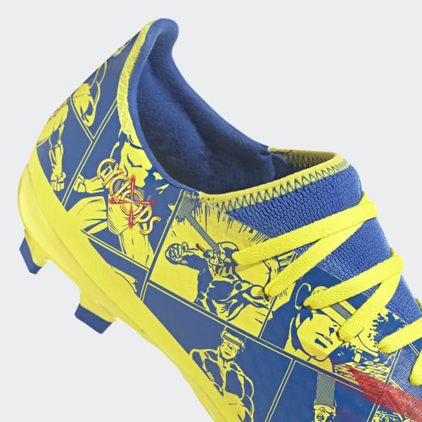 adidas Marvel X Ghosted.3 Firm Ground Soccer Cleats - Blue adidas Marvel X Ghosted.3 Firm Ground Soccer Cleats - Blue