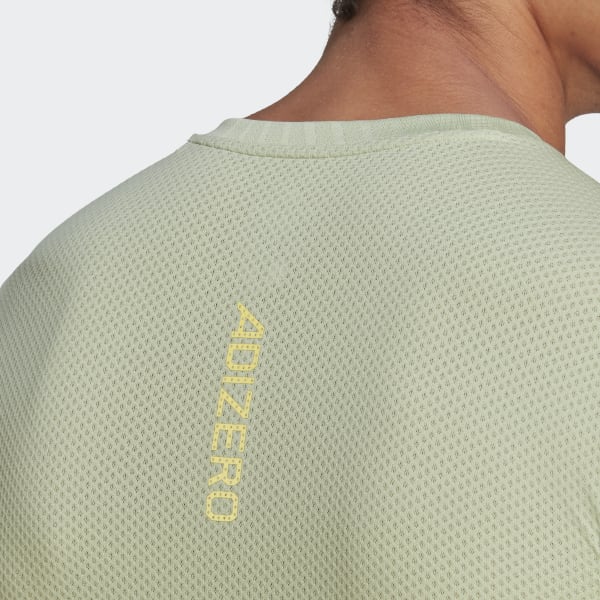 Vert T-shirt Adizero Speed DJ182