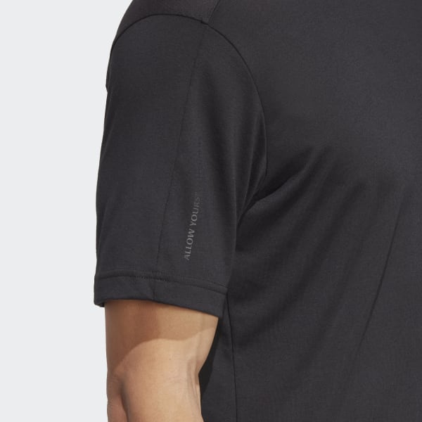 Black Yoga Base Training T-Shirt