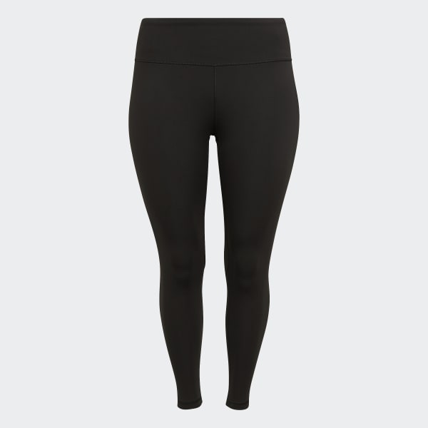 Sort Optime Training Plus Size tights CW565
