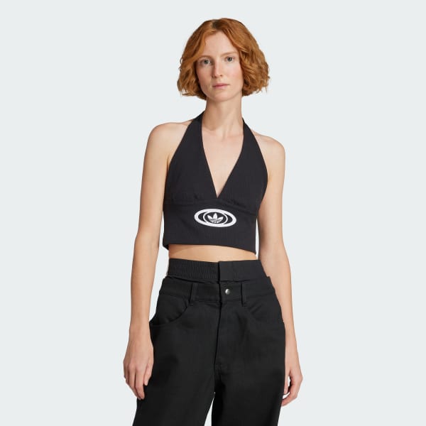 Siyah adidas Originals Campus 2000 V Üst