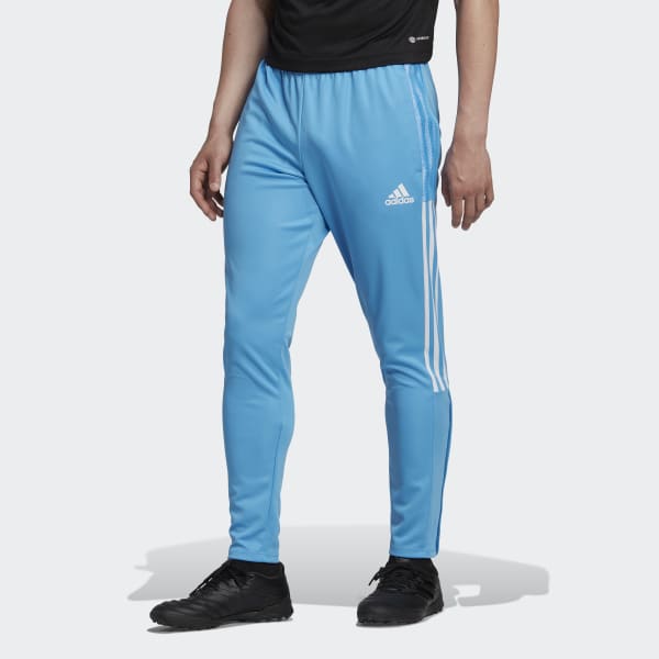 Derivation Mountaineer Veil bright blue adidas pants footsteps ...