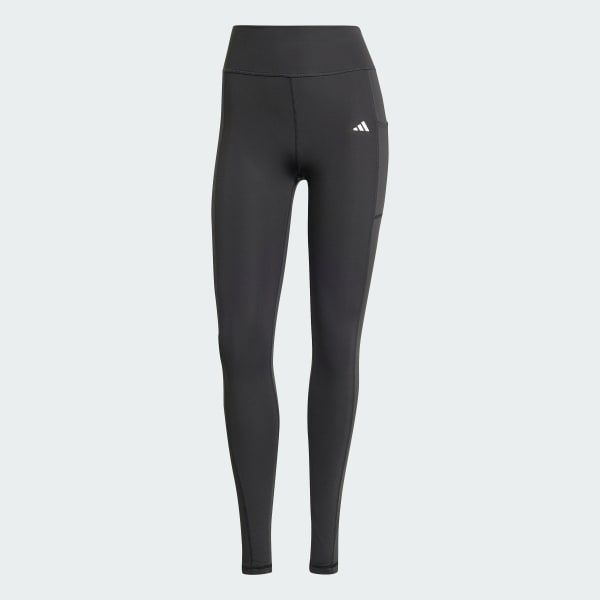 adidas OPTIME STASH HR 1/1 LEGGINGS - Grey | Women's Training | adidas US