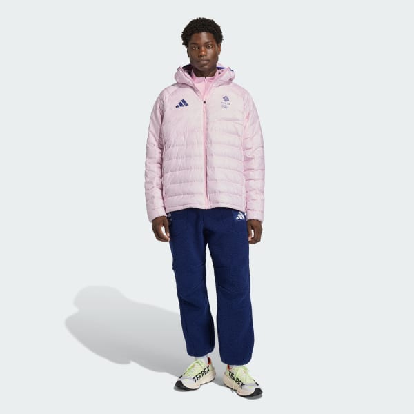 Pink BOA XPERIOR DOWN HOODED JACKET