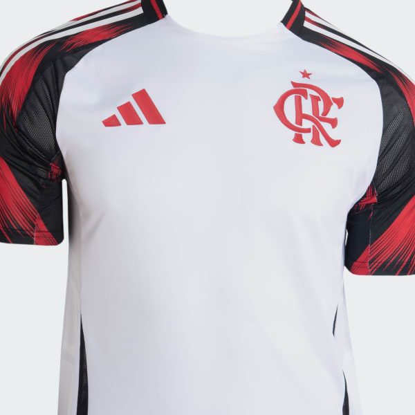 Branco Camisa II CR Flamengo 25 Authentic