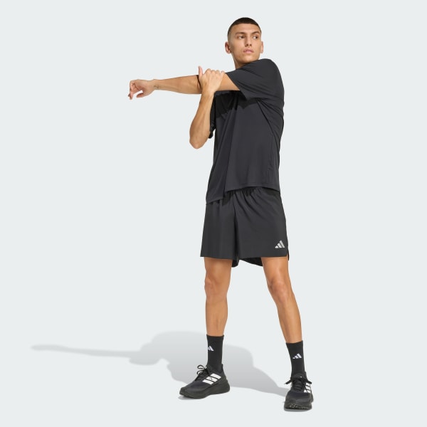 สีดำ เสื้อยืด adi365 Running Essentials