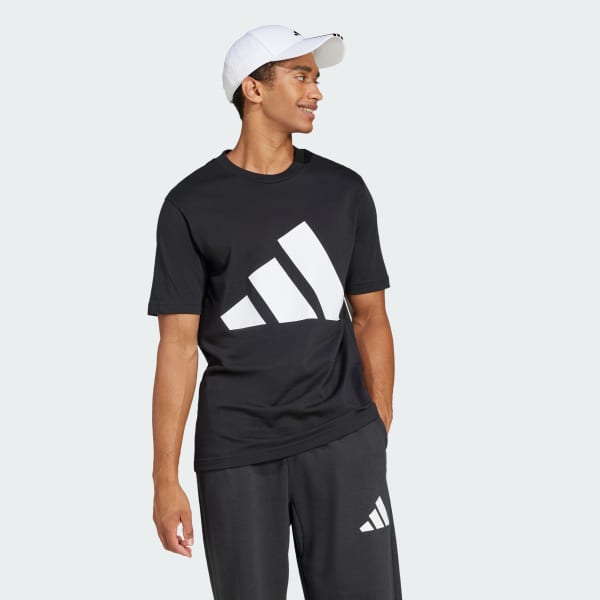 Μαύρο Essentials Big Logo Tee