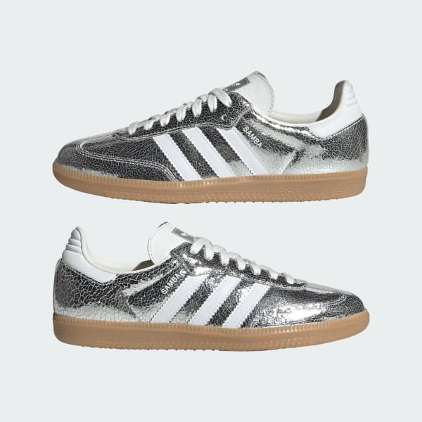 adidas SAMBA OG Silverlic JR0035 24㎝ TÊNIS SAMBA OG - Prata adidas | adidas Brasil