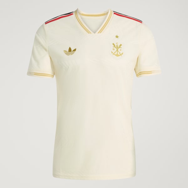 adidas CR Flamengo 25 Third Authentic Jersey - White | Free