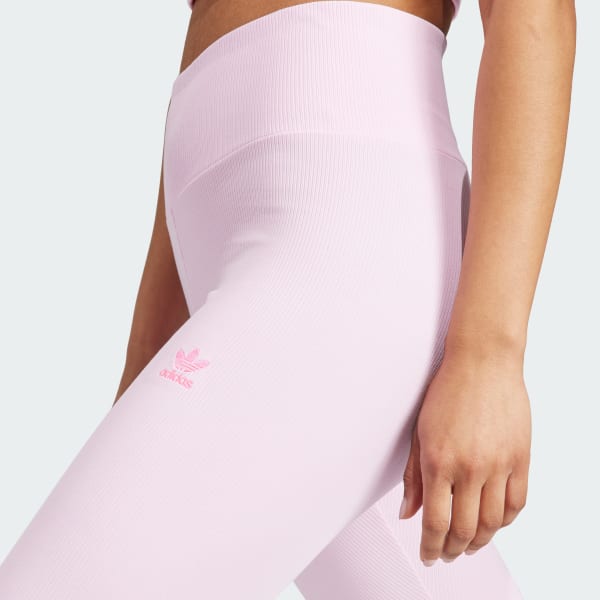 Adidas Ess Lineage Leggings Girls Leisure Sports Pants Children Pink  116-164