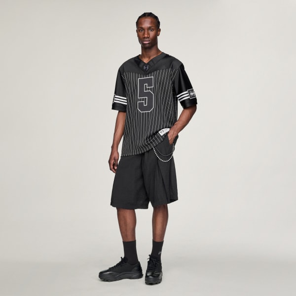ブラック Y-3 ELITE 5 A FOOTBALL SHORT SLEEVE TEE