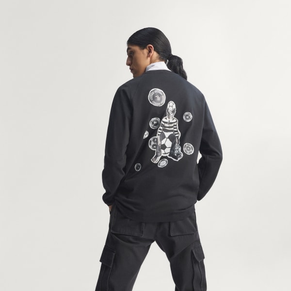 Black Sgura T-Shirt Long Sleeve