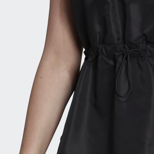 Svart Nylon Dress CL320