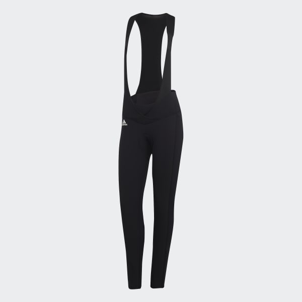 adidas Synthetic The Padded Cold.rdy Cycling Bib Tights in Black Womens Clothing Hosiery Tights and pantyhose 