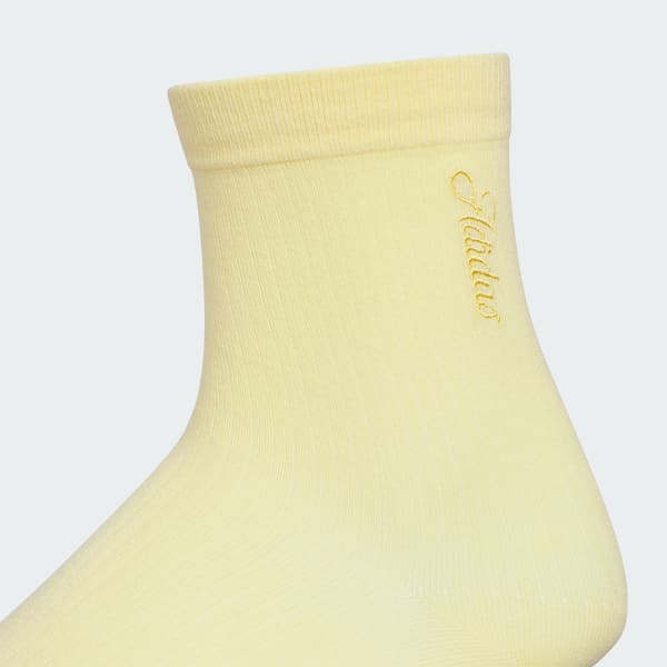 Orange Unisex Originals Signature 3-Pack High Quarter