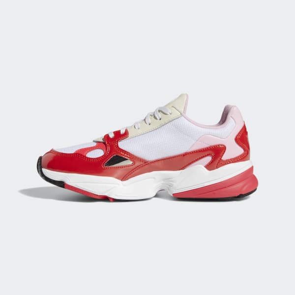 adidas falcon red