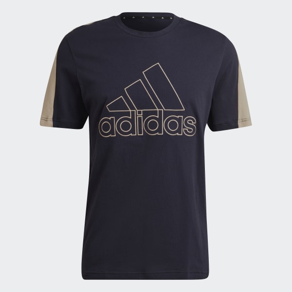 adidas Future Icons Embroidered Badge of Sport T-Shirt - Blau | adidas ...