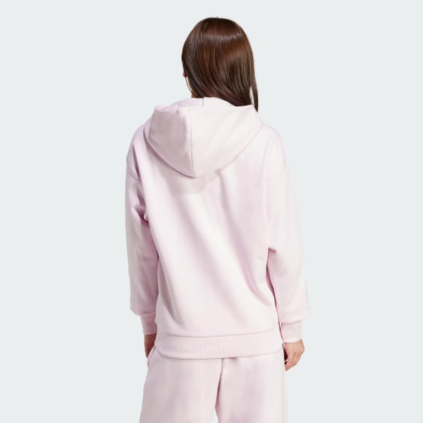 Rosa Casaco com Capuz em Fleece ALL SZN