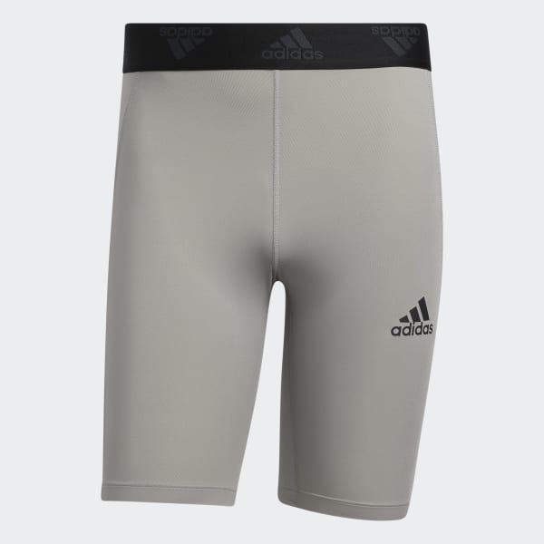 Adidas Techfit Compression Tights Shorts Mens Size M Gray HJ9919