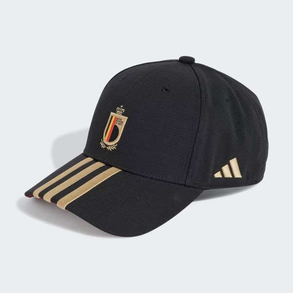 Black Belgium Football Cap