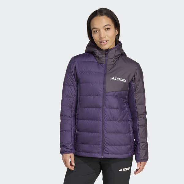 adidas Kurtka z kapturem Terrex Multi Light Down CLIMAWARM