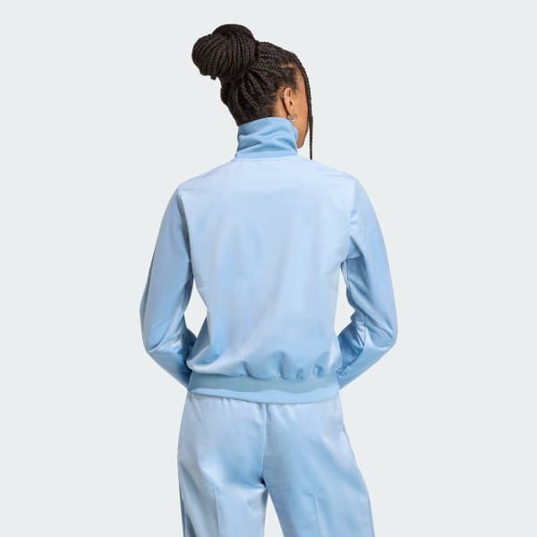 Blue 아디컬러 벨루어 트랙탑