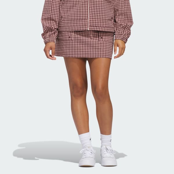 Bordeaux Ultimate365 Gingham Skort