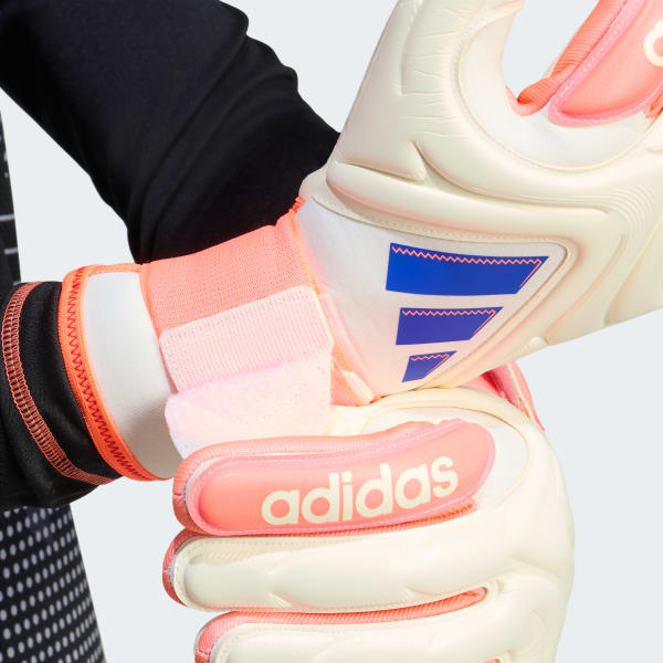 Blanco Guantes de Arquero Copa Pro