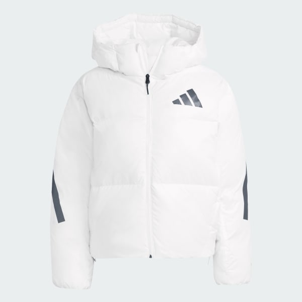 ホワイト ADIDAS Z.N.E. パファー クライマウォーム ダウンジャケット