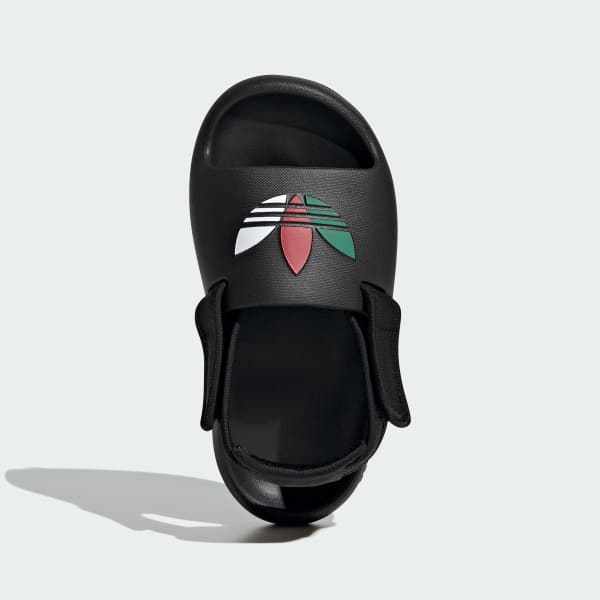 Negro Sandalias Adilette Adiform Kids