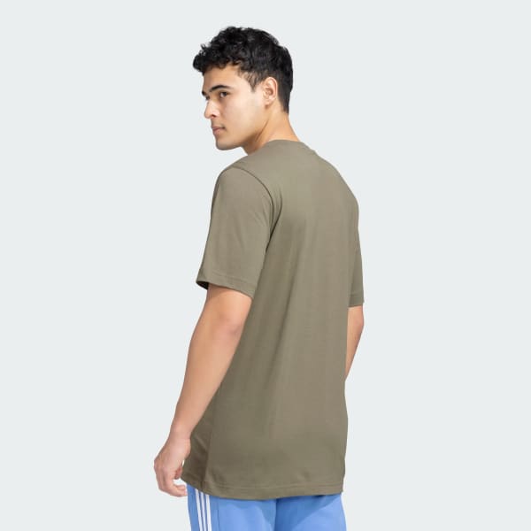 Green M C CAMO LOGO T