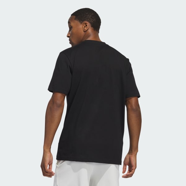 Preto Camiseta Estampada Basquete On Fire