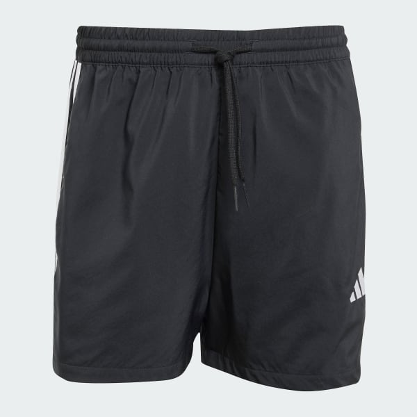 Hitam Celana Pendek Chelsea Essentials 3-Stripes 5 Inci