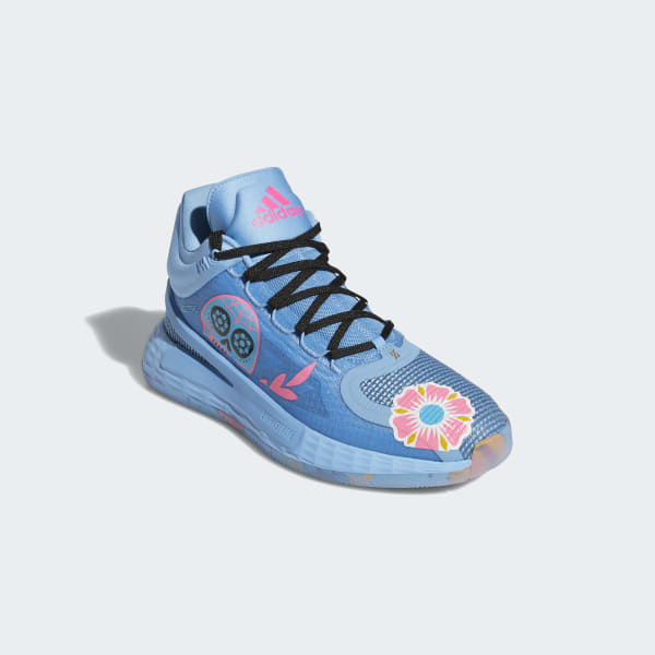 derrick rose shoes blue