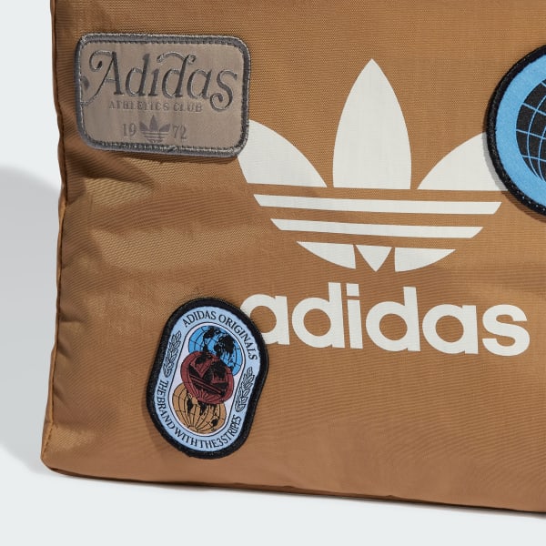 新品⭐️adidas originals レコードトートバッグ ブラウン×ベージュ 新品⭐️adidas originals レコードトートバッグ ブラウン