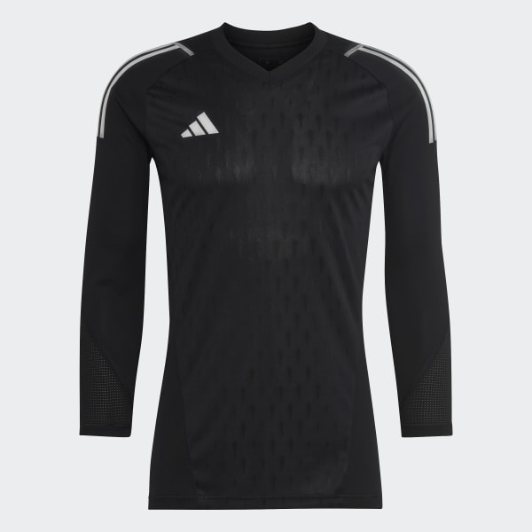 Black Tiro 23 Pro Long Sleeve Goalkeeper Jersey
