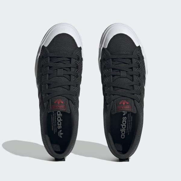 adidas Nizza Platform Shoes - Black | Free Shipping with adiClub ...