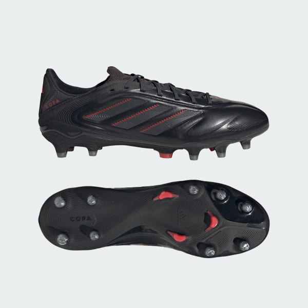 Black Copa Pure 3 Elite Firm Ground Boots