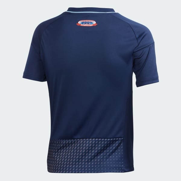Gris Camiseta Visitante Junior FC 2023 Niño