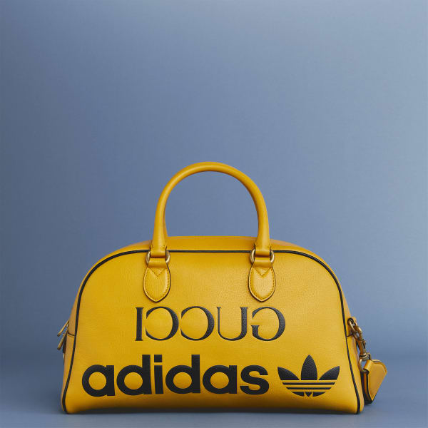 Yellow adidas x Gucci Medium Duffel Bag BX575