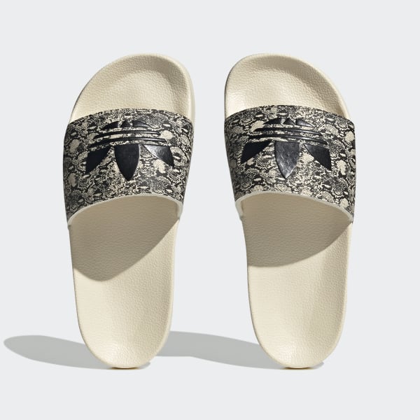 biela Adilette Lite Slides