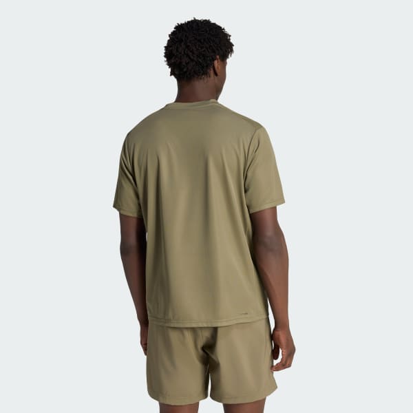 Green WORKOUT ESSENTIALS BASE T-SHIRT