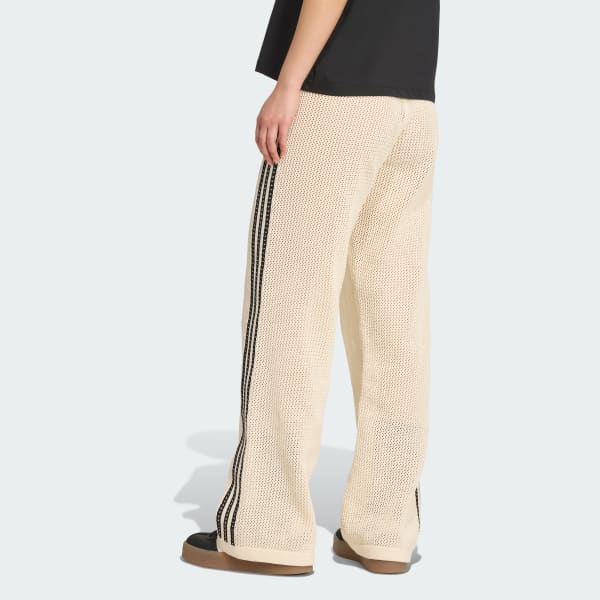 White Originals Premium Crochet Track Pants