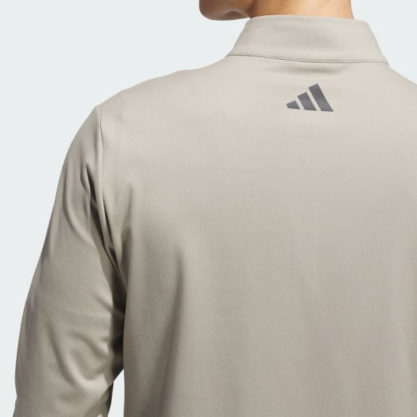 adidas Ultimate365 Classic Quarter-Zip - Beige | Free