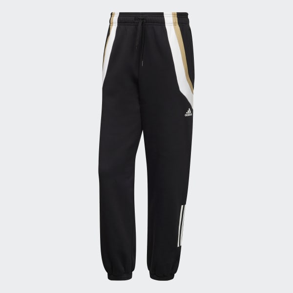 Zwart Sportswear Fleece Broek VA834