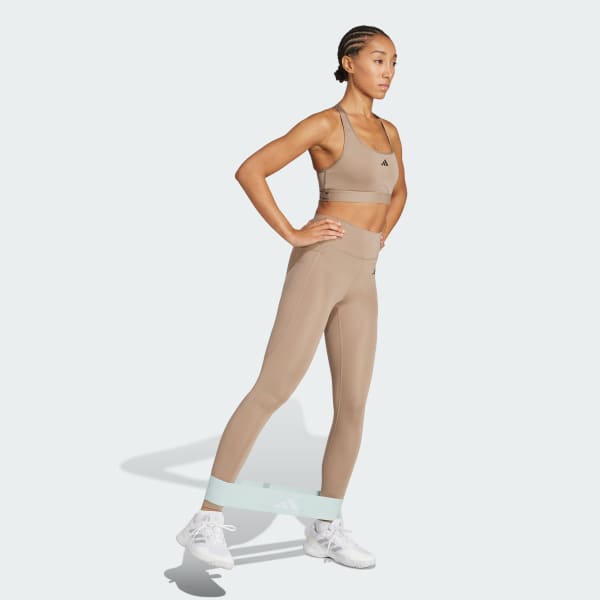 Marron Brassière de training Powerreact