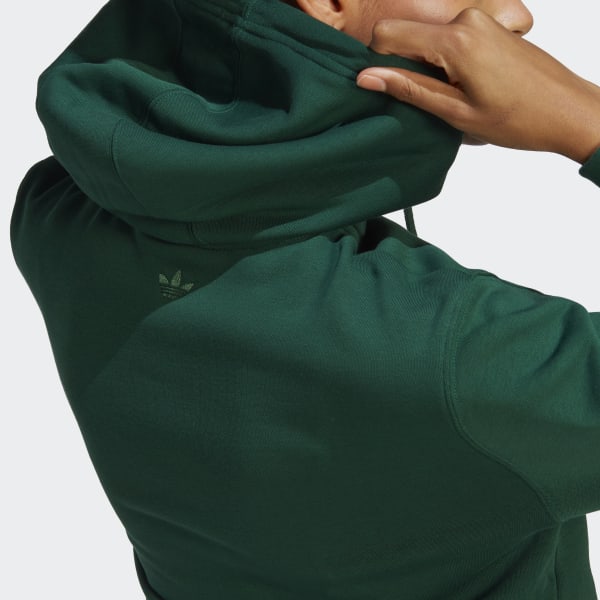 adidas Originals Small Logo Hoodie Groen adidas Offici le Shop