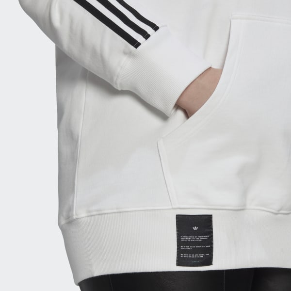 Wit Hoodie (Grote Maat) ETW72
