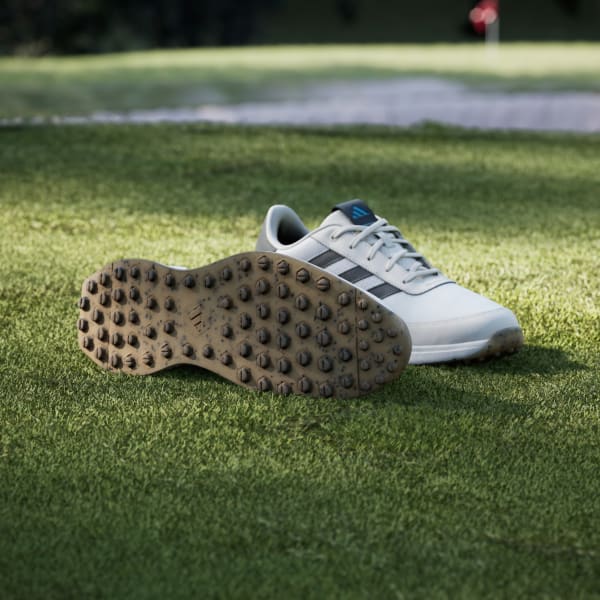 adidas S2G 24 Leather Spikeless Golf Shoes - White | Free